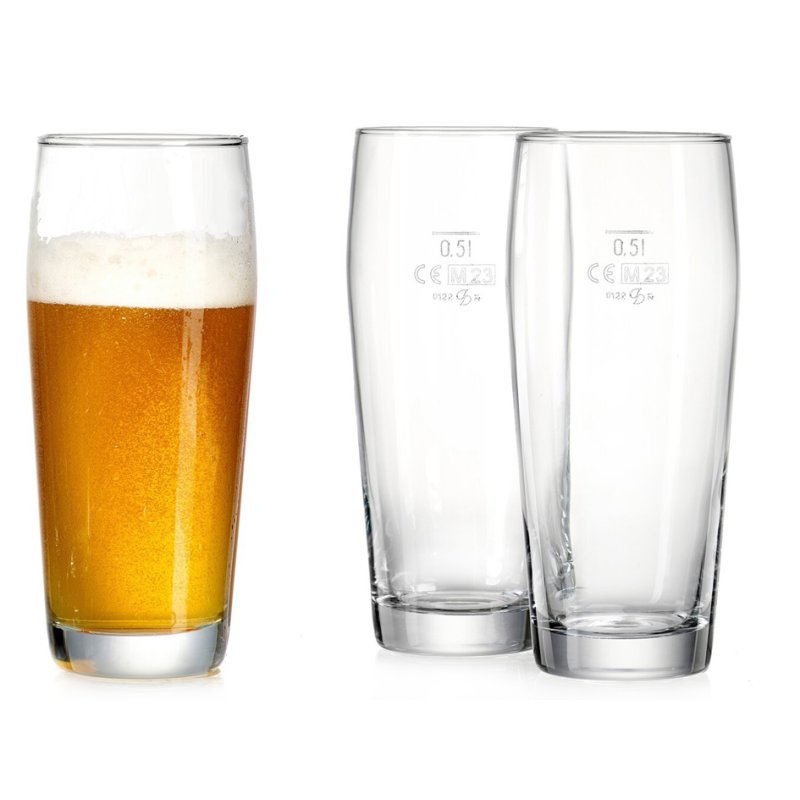 Ritzenhoff & Breker verre à bière WILLI, 0,5 litre, verre, 12 pièces