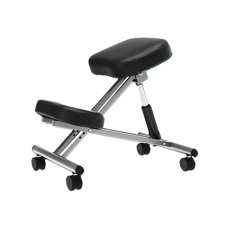 UNiLUX ergonomic kneeling chair ERGO LEG, black, 150 kg load capacity