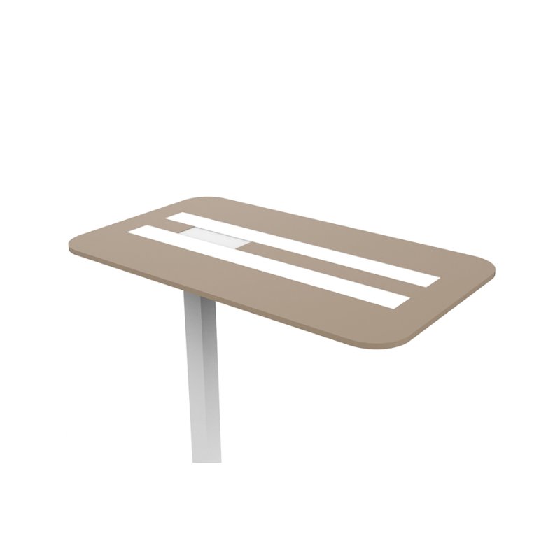 UNiLUX Lampadaire LED NEXUS, blanc, panneau feutré, 54W