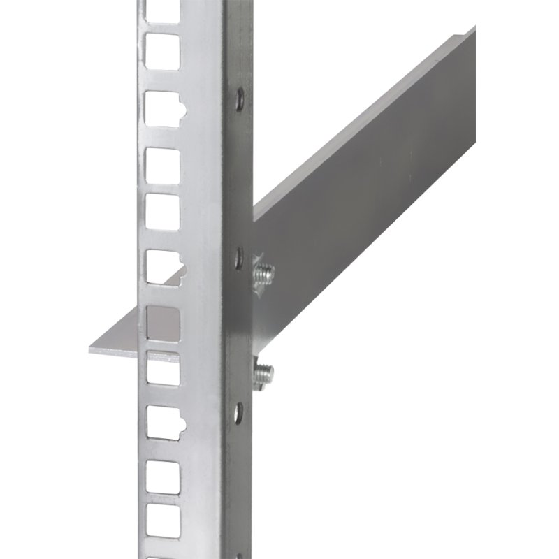 LogiLink Professional geleiderailset 19", 800 mm serverkast, verzinkt staal, 2 stuks