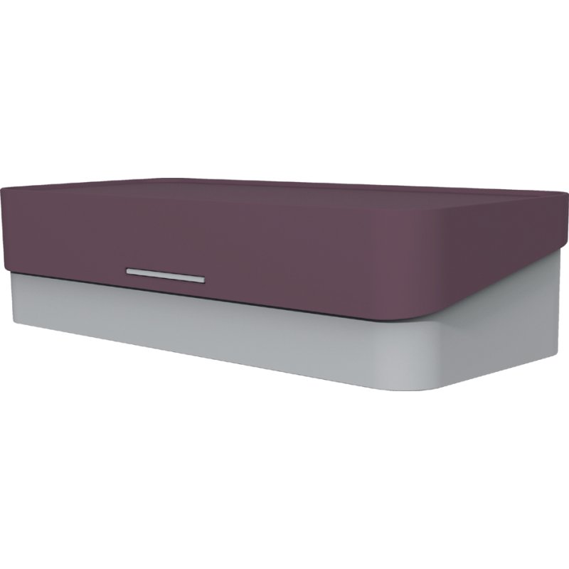 Helit organisateur de bureau mobile, bleu, 225×100×56 mm, empilable