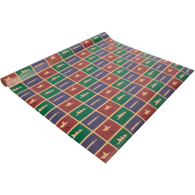 sigel papier cadeau Cut-out style, en rouleau, 500 mm × 5 m, papier kraft