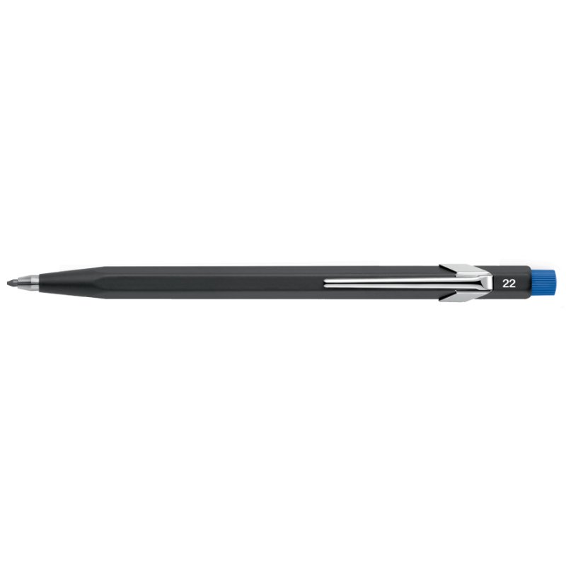 CARAN D'ACHE Fixpencil propelling pencil, black, coloured knob