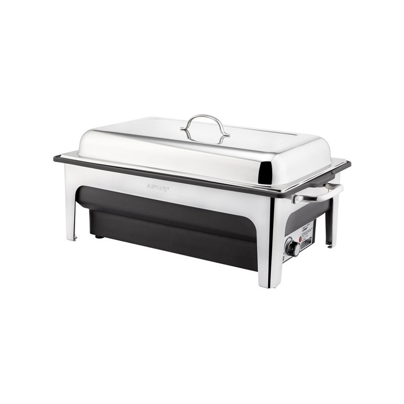 APS elektrische chafing dish, 630×360×290 mm, edelstaal, 900 W