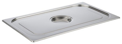 APS GN 1/1 deksel, 530×325×30 mm, edelstaal, vaatwasserbestendig