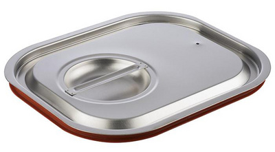 APS GN 1/2 transportdeksel, edelstaal, 325 × 265 × 30 mm