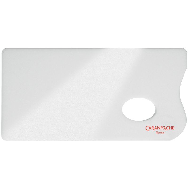 CARAN D'ACHE palette d'aquarelle, blanc, 260 × 130 mm