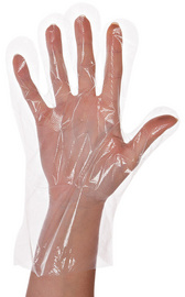 HYGOSTAR LDPE handschoenen POLYCLASSIC SOFT, maat L, transparant, 100 stuks