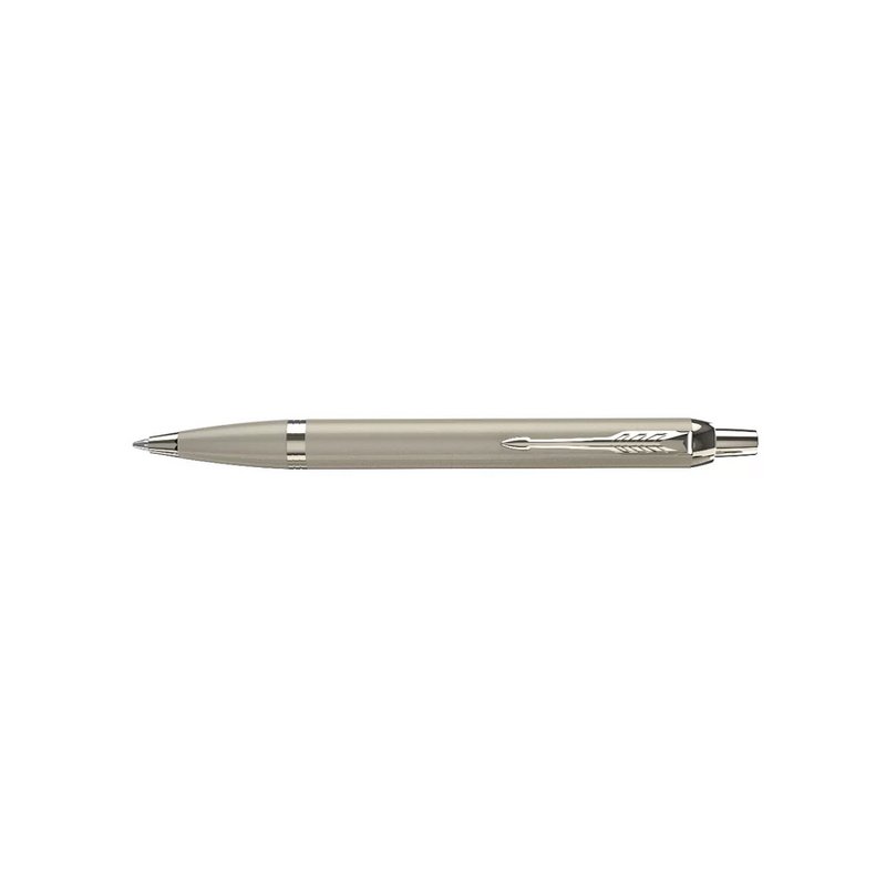 PARKER IM Monochrome stylo à bille, champagne, largeur de trait M, encre bleue