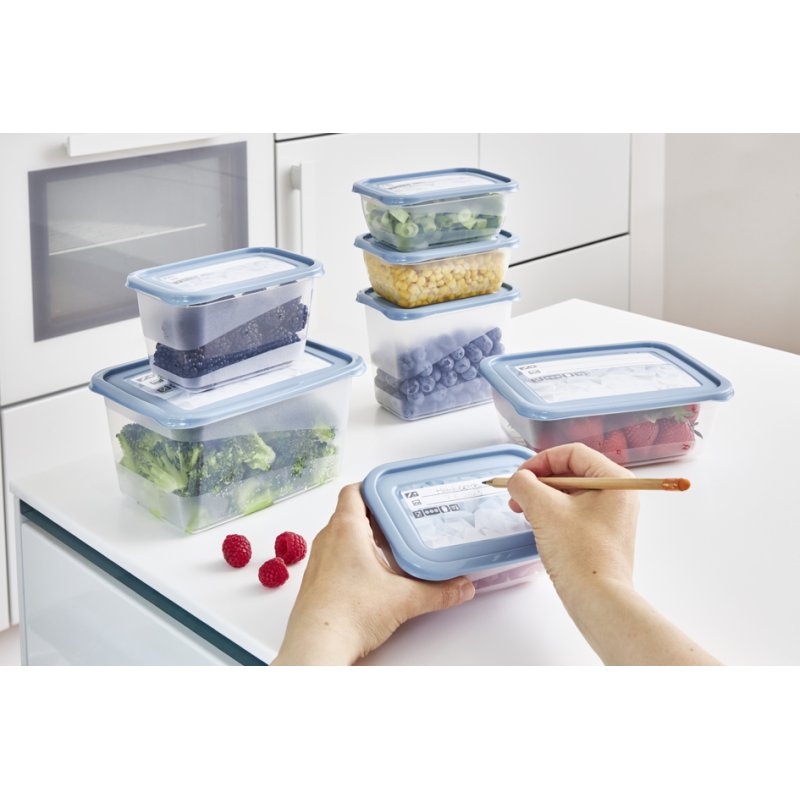 keeeper Magic Ice boîtes de congélation, sans BPA, 3 × 1 litre, PP