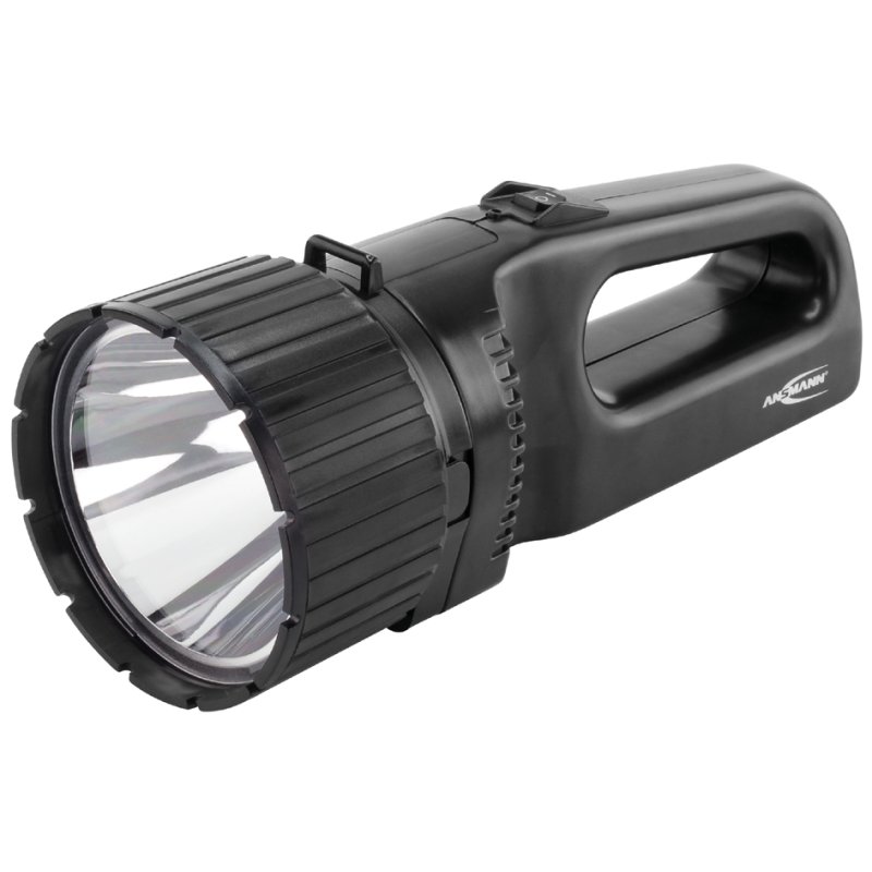 ANSMANN Lampe de poche LED Future HS100FR, noir, technologie CREE, 4400 mAh, focalisable