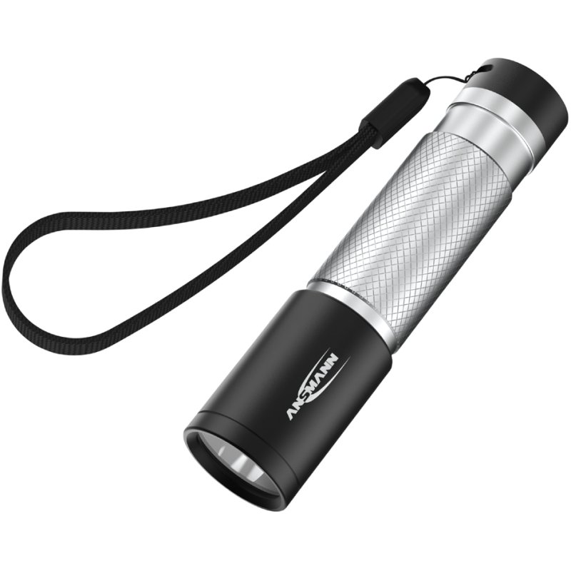 ANSMANN Lampe torche LED Daily Use 70B, argent/noir, 70 lumens