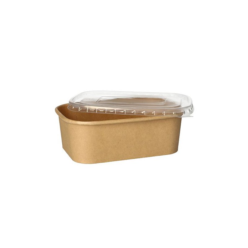 STARPAK couvercle pour gobelets d'emballage transparent, PP, 173×123×20 mm, 25 pièces