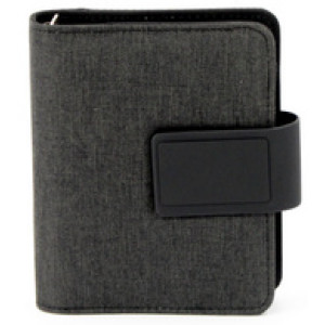 STOP weekplanner RPET CEBU, herbruikbaar, zwart, A7