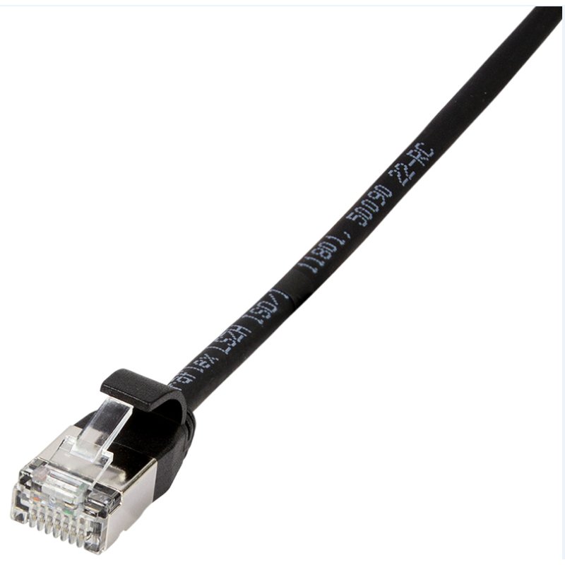 LogiLink Professional netwerkkabel Cat 6A U/FTP, zwart, 1,5 m, ultraflex