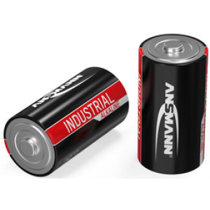 ANSMANN Alkaline batterijen Industrial, C baby, industriële kwaliteit, 10 stuks