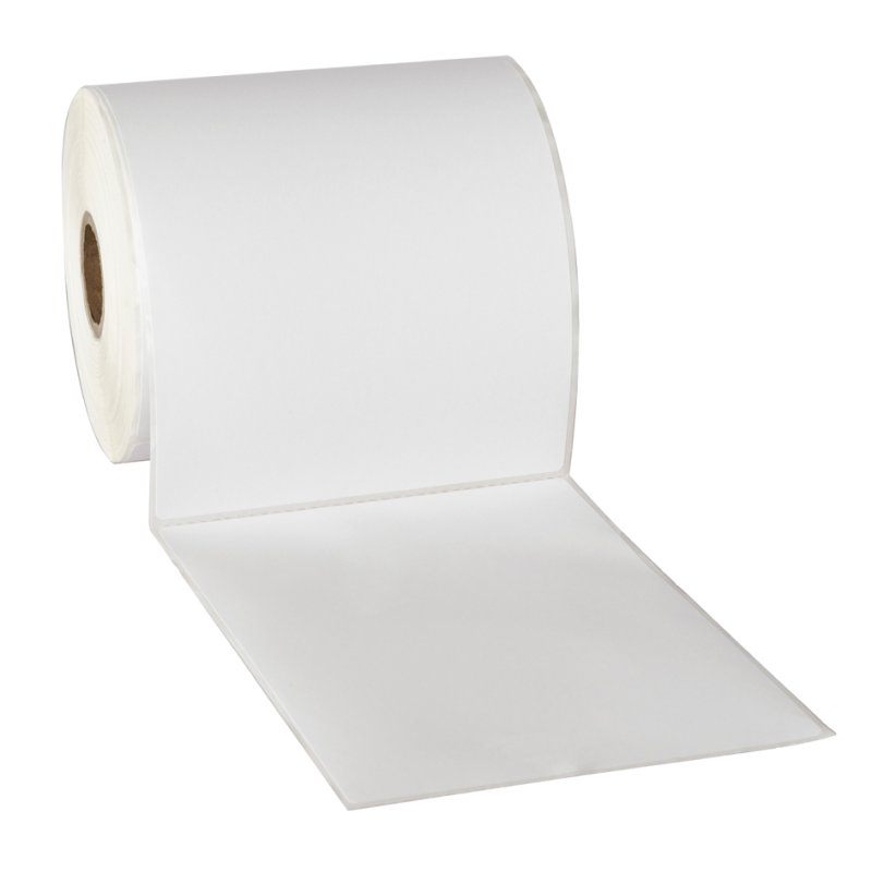 rillprint etiketten Zebra 102×150 mm, wit thermopapier, permanent, 300 stuks