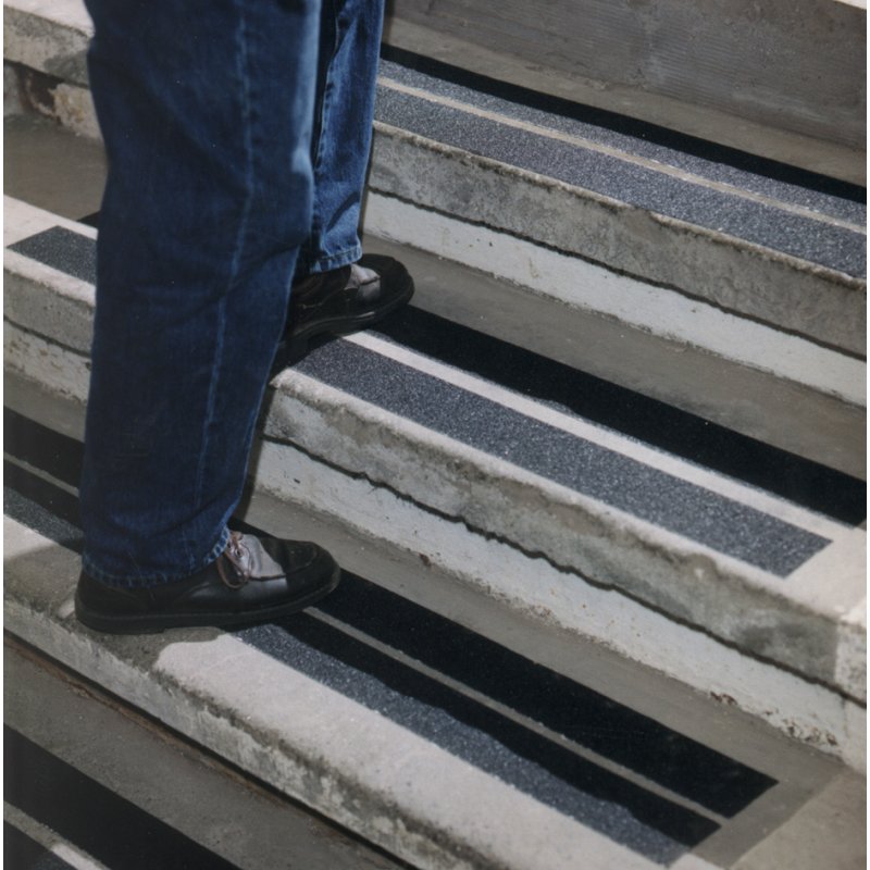 DURABLE ruban antidérapant DURALINE GRIP, jaune/noir, adhésif, 25 mm × 15 m