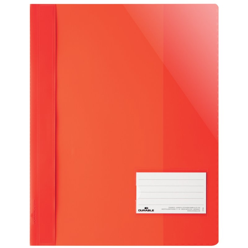 DURABLE agrafeuse Extra Large, A4+, PVC, blanc