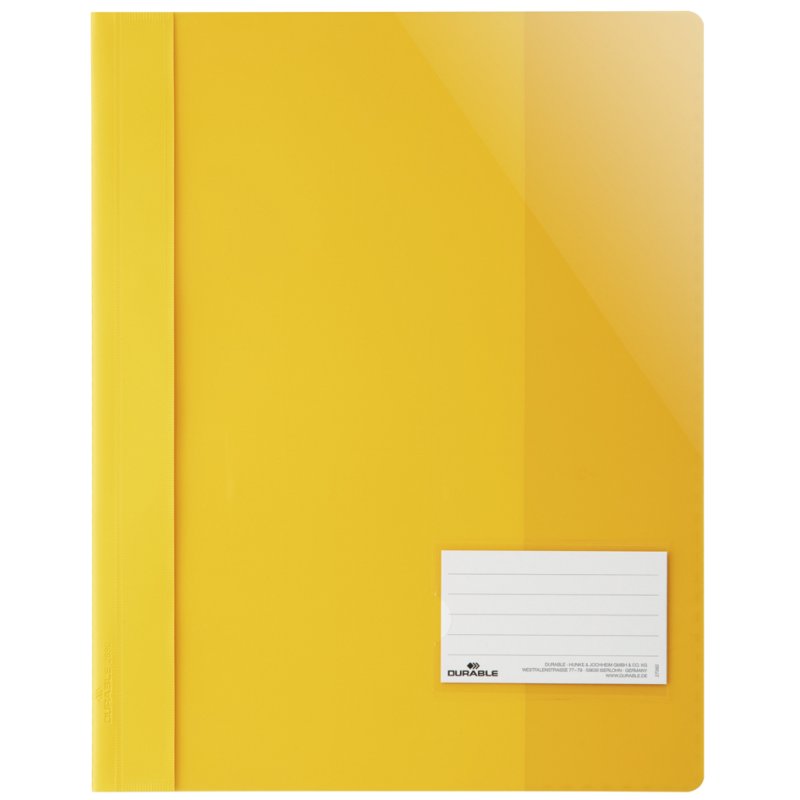 DURABLE agrafeuse Extra Large, A4+, PVC, blanc