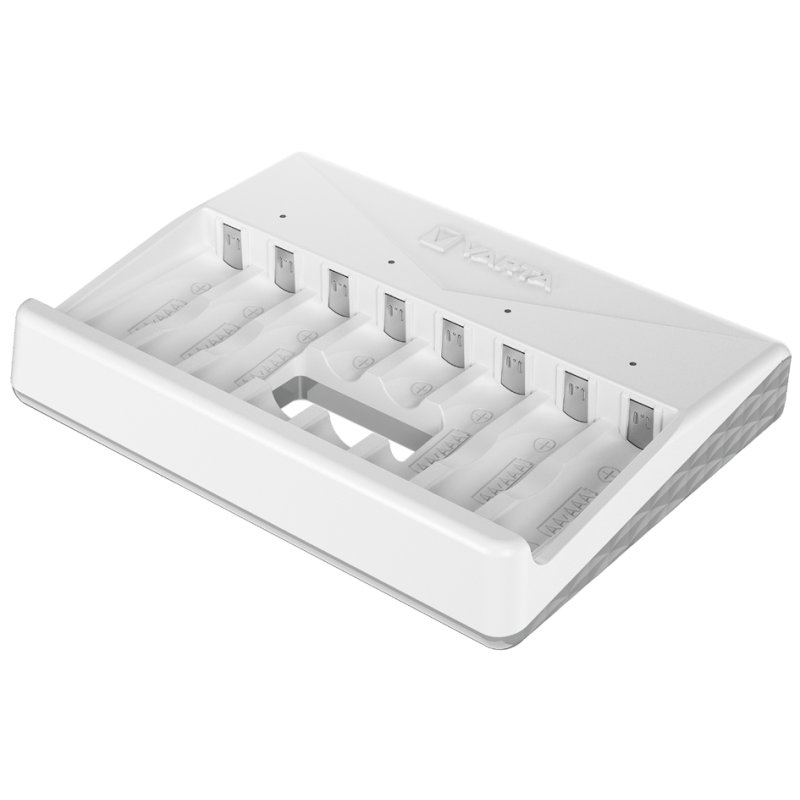 VARTA Multi batterijlader, wit, AA en AAA NiMH, USB-C