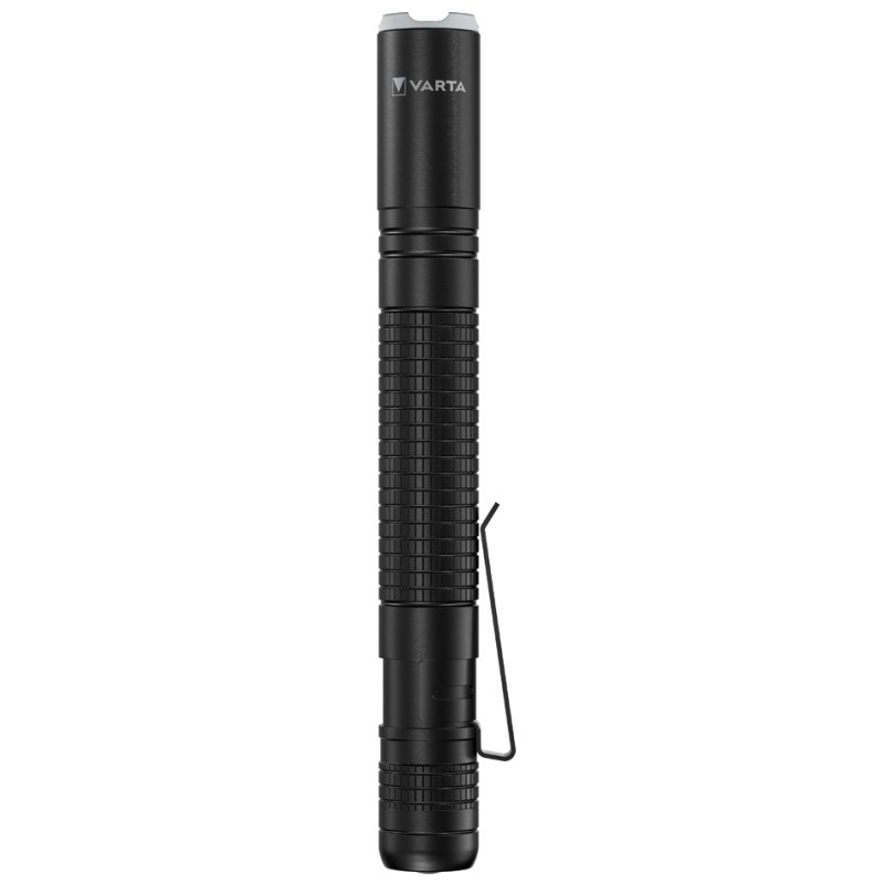 VARTA zaklamp aluminium F10 Pro, zwart, 150 lm, 3 lichtmodi