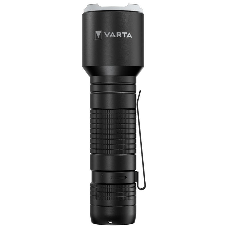 VARTA zaklamp F30 Pro, aluminium, zwart, 400 lumen
