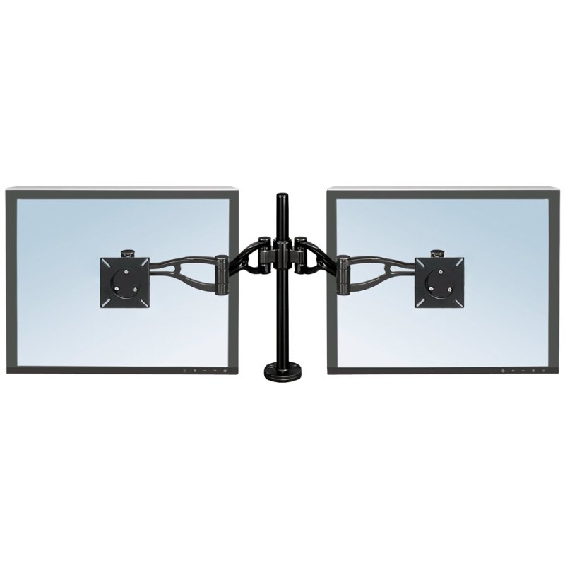 Fellowes monitor arm Vista, 10 kg load capacity, black