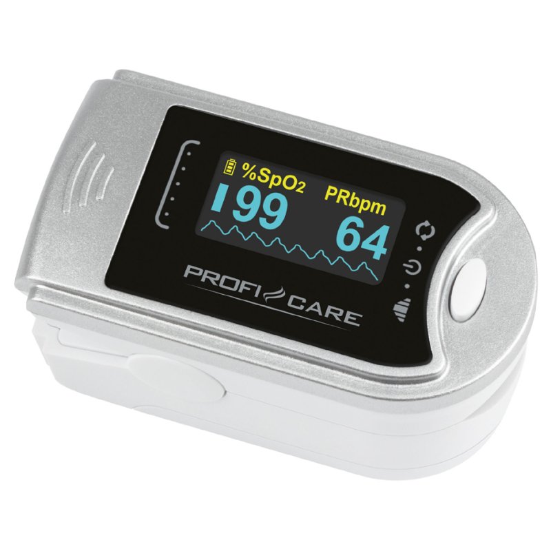 PROFI CARE oxymètre de pouls 3-en-1 PC-PO 3104, blanc