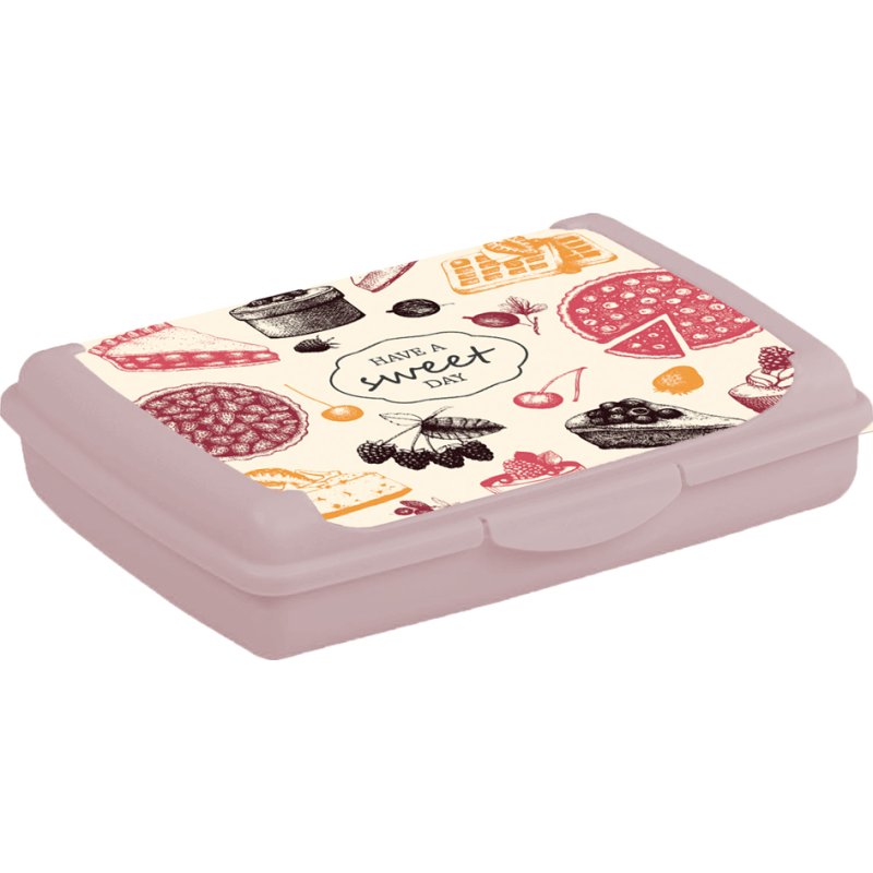keeeper boîte à pain Carla mini Voyage spatial, teinte verte, 130×170×35 mm