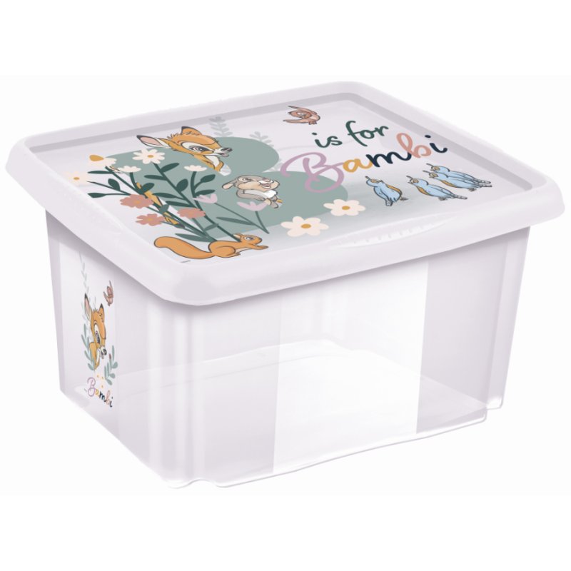 keeeper boîte de rangement Peppa, 15 litres, transparent, 38×29×20 cm