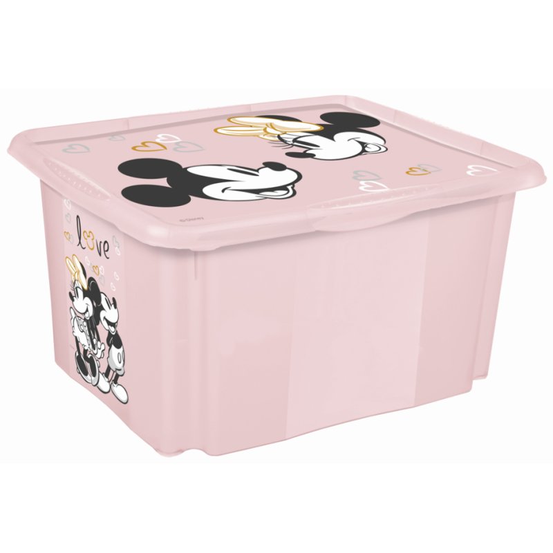 keeeper boîte de rangement Peppa, 15 litres, transparent, 38×29×20 cm
