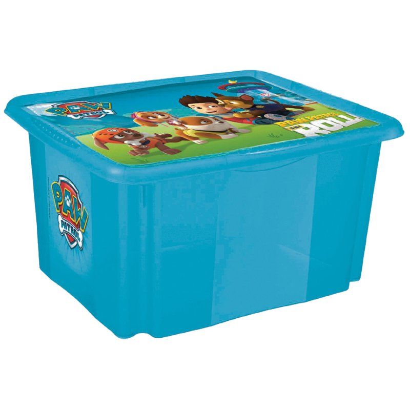 keeeper boîte de rangement Peppa, 15 litres, transparent, 38×29×20 cm