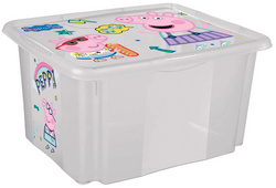 keeeper opbergbox karolina Mickey, 30 liter, cloudy-blue, 35×45×27 cm