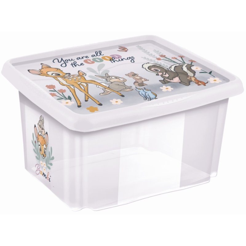keeeper boîte de rangement Karolina Peppa, 45 litres, 400×555×300 mm, transparent