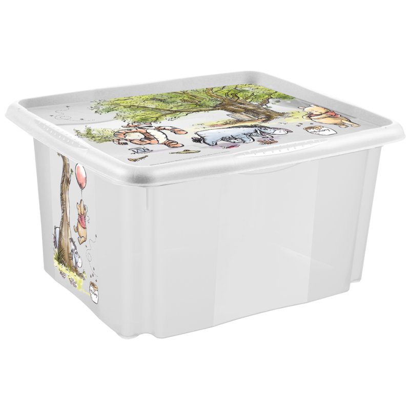 keeeper boîte de rangement Karolina Peppa, 45 litres, 400×555×300 mm, transparent