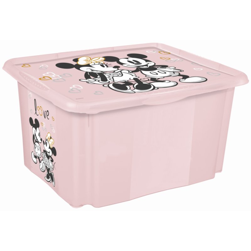 keeeper boîte de rangement Karolina Peppa, 45 litres, 400×555×300 mm, transparent