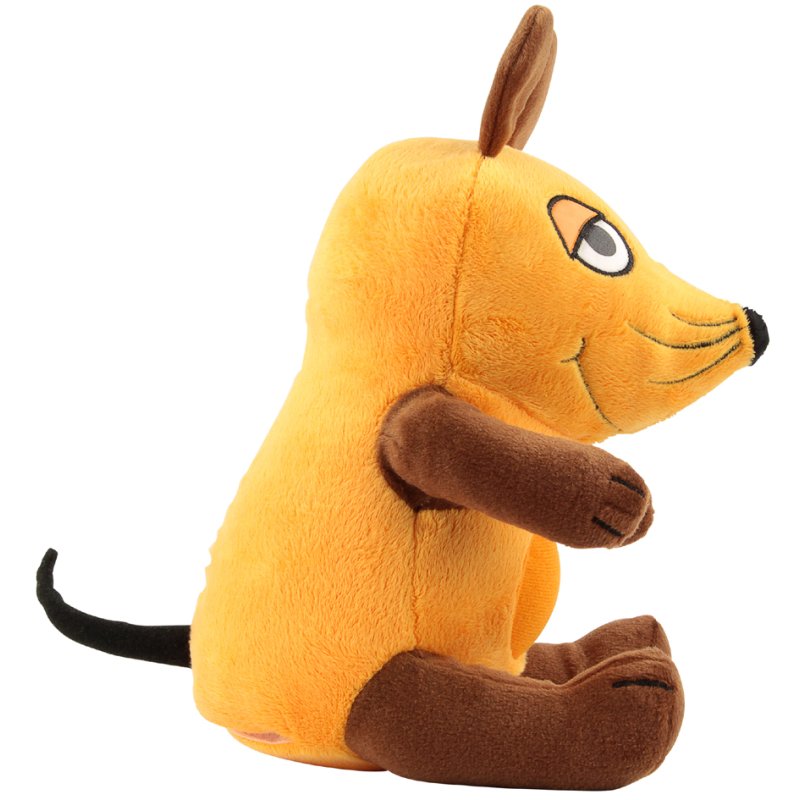 ANSMANN knuffeldiernachtlampje Muis, LED-technologie, pluche, inclusief 3× AAA batterijen