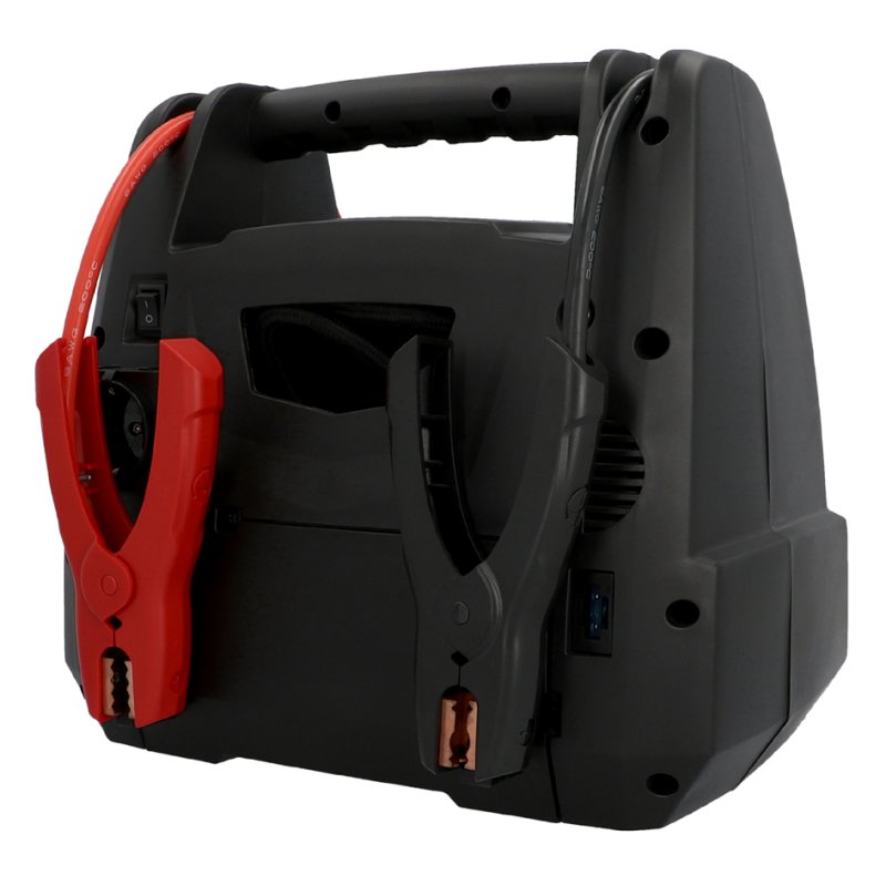 AEG jumpstarter JP 10, met compressor, 4x USB, 200W omvormer