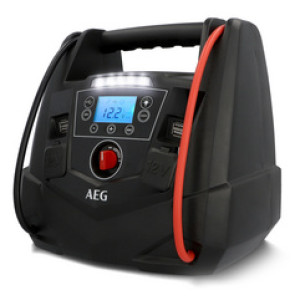 AEG jumpstarter JP 10, met compressor, 4x USB, 200W omvormer
