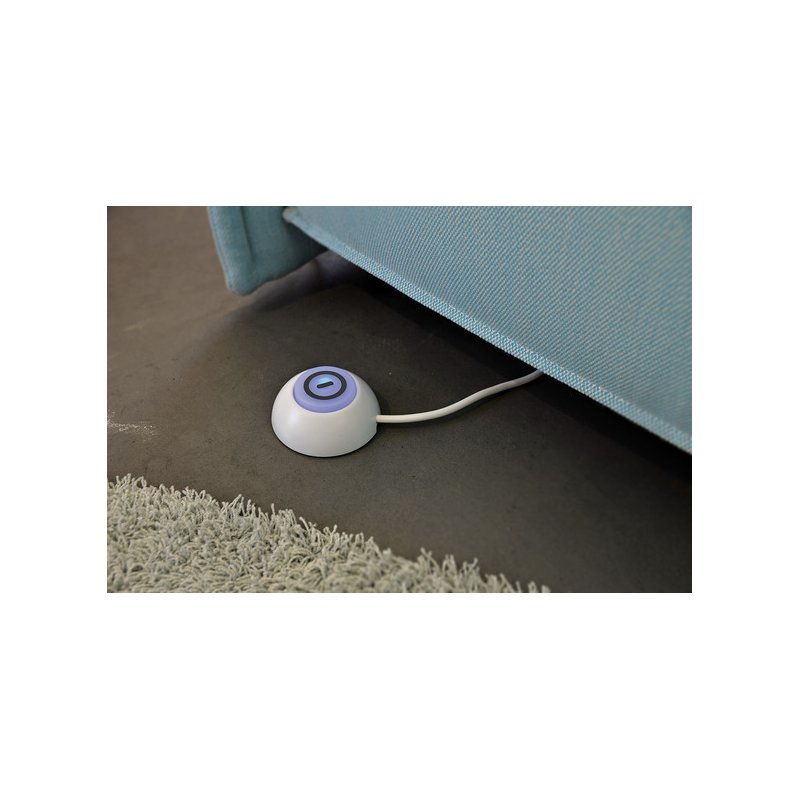 brennenstuhl schakelbare wandcontactdoos Eco Line Comfort, wit, verlichte voetschakelaar, 1,5 m