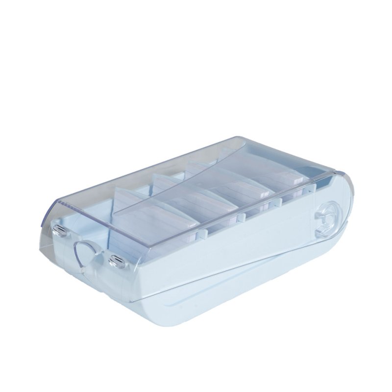 EXACOMPTA leerkaartenbak BunnyBox A8, pasteelblauw, 650 kaarten