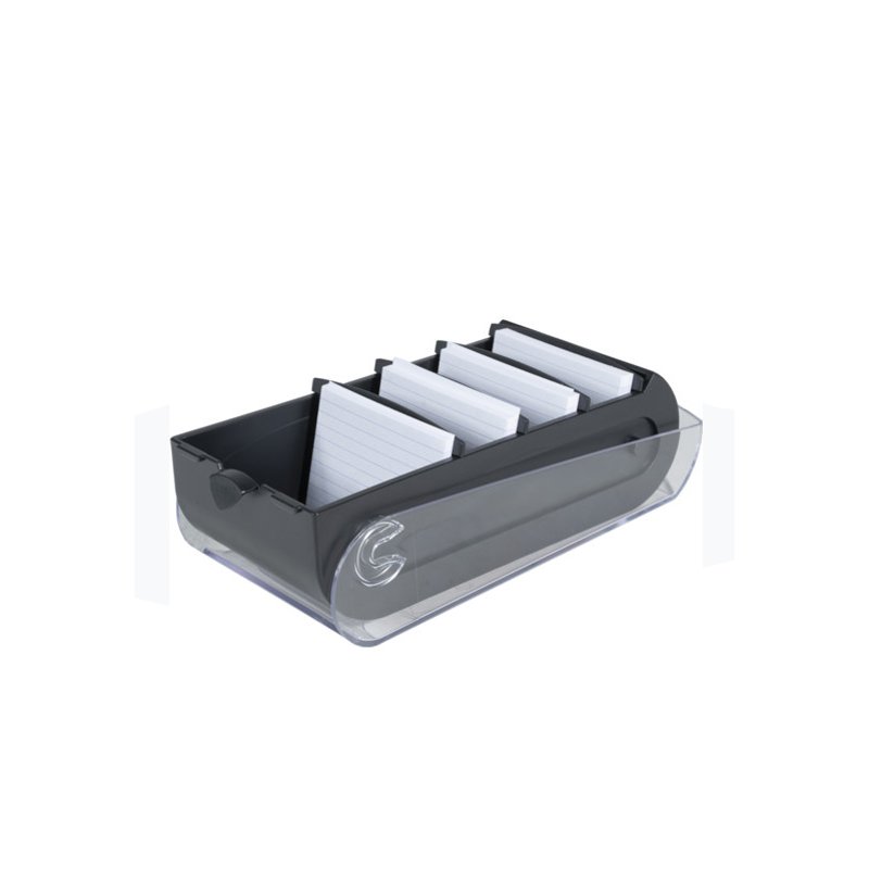 EXACOMPTA leerkaartensysteem BunnyBox, A8, zwart