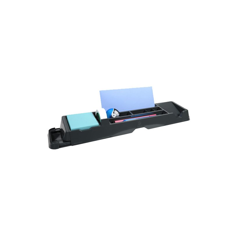 EXACOMPTA organisateur de bureau Toolbar, gris foncé, 7 compartiments