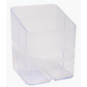EXACOMPTA pennenhouder PEN-CUBE, 2 vakken, appelgroen, 74×74×93 mm