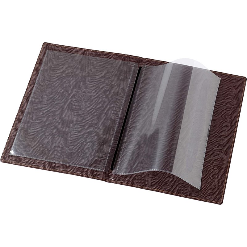 Securit feuilles de remplacement pour porte-menu, A5, transparent, 10 pièces