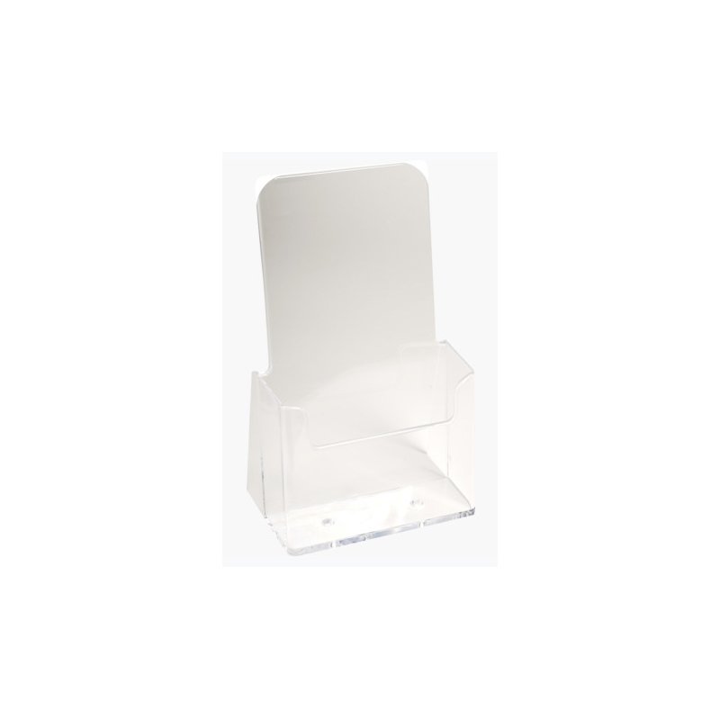 EXACOMPTA folderhouder staand DIN lang, glashelder, polystyrol