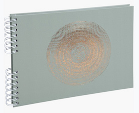 EXACOMPTA spiraalbundel Ellipse, 320 × 220 mm, groen, 150 foto's