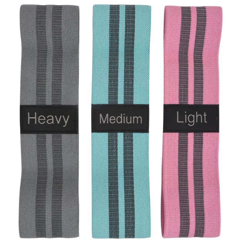 SCHILDKRÖT bandes de résistance Shaping Loop Set, assortiment de couleurs, 3 pièces