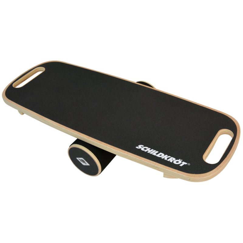 SCHILDKRÖT balance board Golf, solid wood, black, 735×280 mm